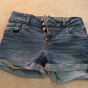 Denim Blue Women's Shorts